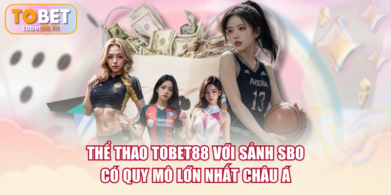 Thể Thao TOBET88 với sảnh SBO có quy mô lớn nhất châu Á